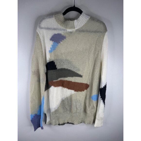 Mens Brownstone Mohair Landscape Sweater Oversized Size 1 XS NWT - Picture 5 of 8